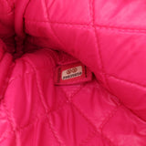 Chanel Small Quilted Caviar O Case Clutch Pink