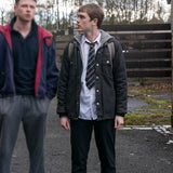 Half Man Young Niall Black Jacket