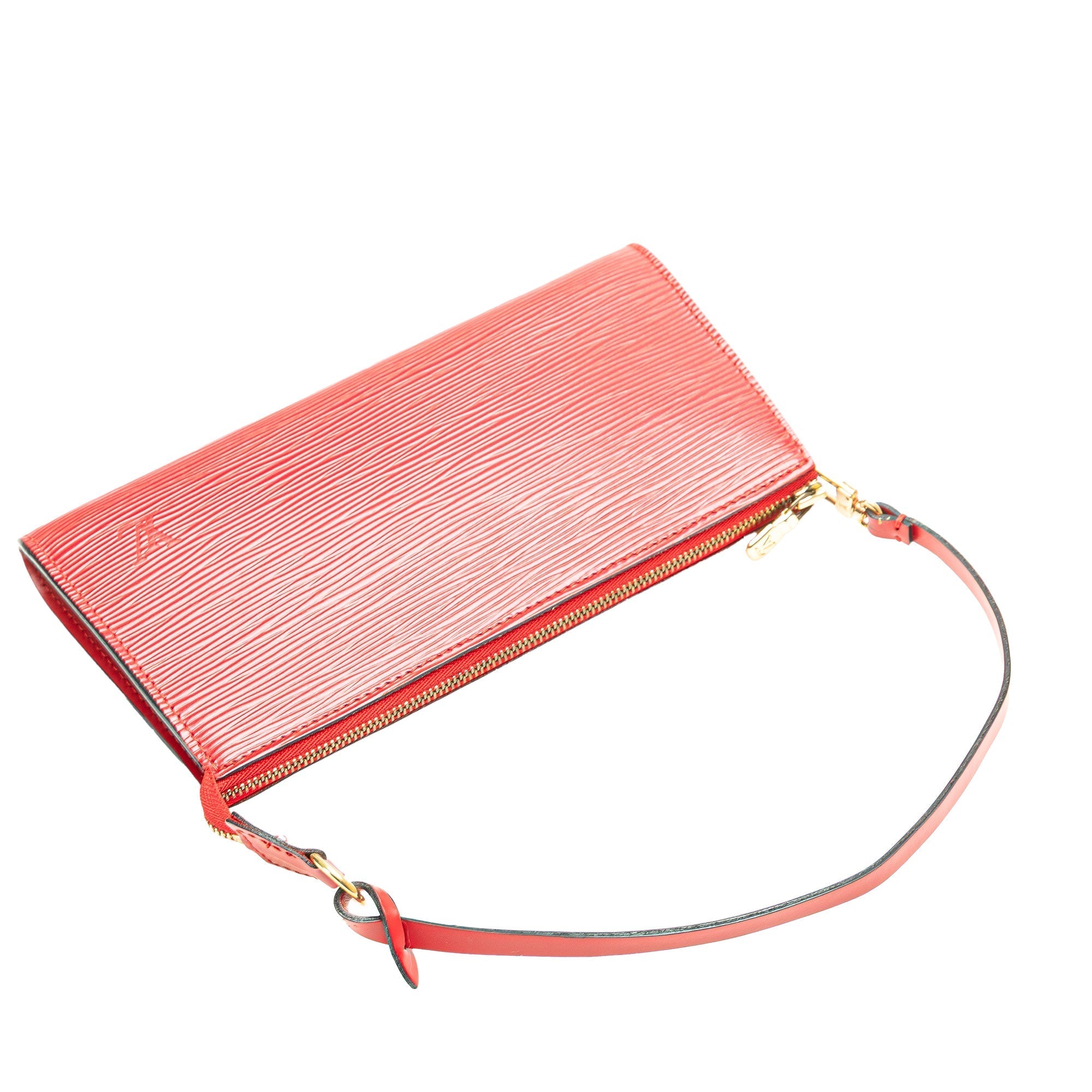 Louis Vuitton Red Epi Pochette Accessoires