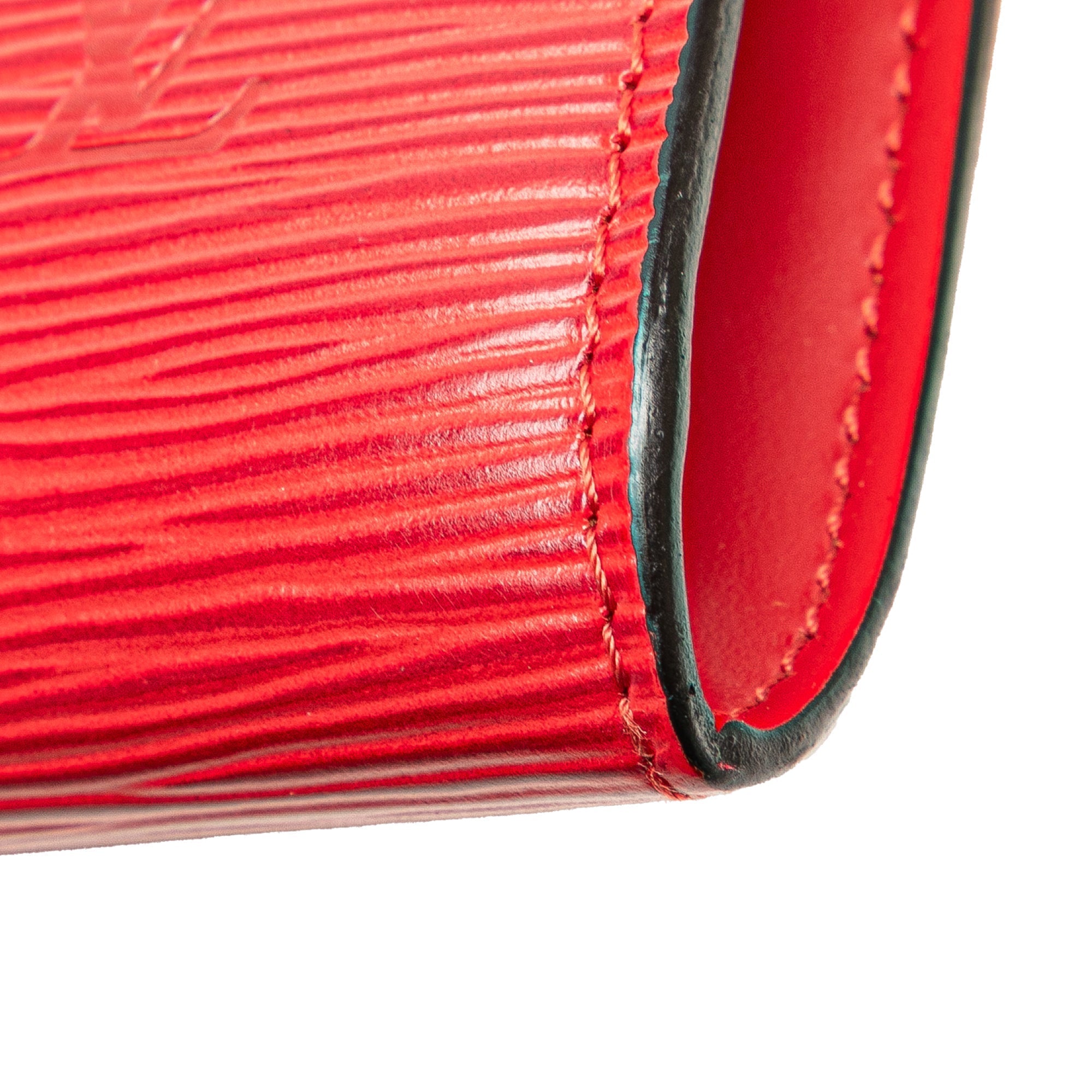 Louis Vuitton Red Epi Pochette Accessoires