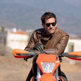 In The Grey 2026 Jake Gyllenhaal Leather Jacket