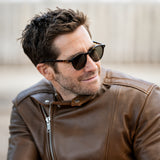 In The Grey 2026 Jake Gyllenhaal Leather Jacket