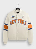Kith for the New York Knicks 2026 Champions Satin Bomber Jacket
