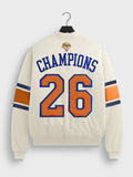 Kith for the New York Knicks 2026 Champions Satin Bomber Jacket