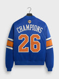 Kith for the New York Knicks 2026 Champions Satin Bomber Jacket