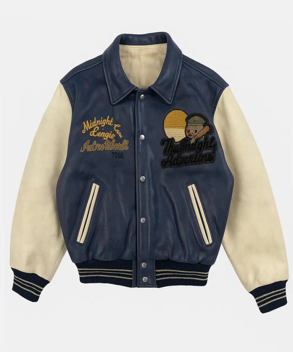 Knicks NBA Game Timothee Chalamet Leather Jacket