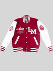 Kobe Bryant Red Letterman Jacket