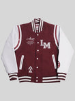 Kobe Bryant Lower Burgundy Varsity Jacket