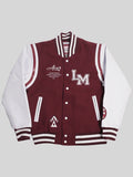 Kobe Bryant Lower Burgundy Varsity Jacket