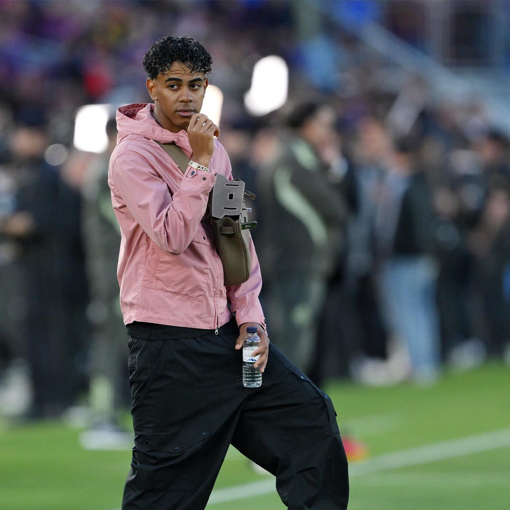 Camp Nou Stadium 2026 Lamine Yamal Pink Jacket