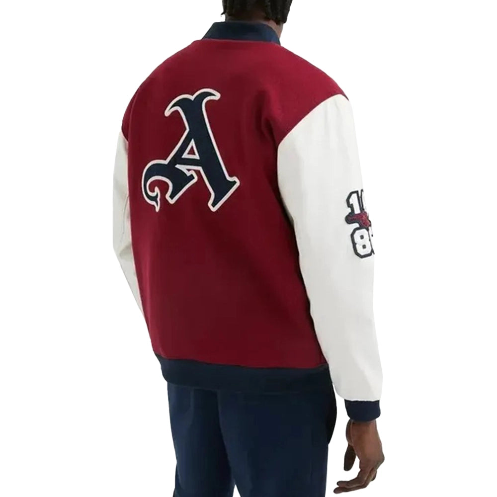 Red Arsenal Varsity Jacket