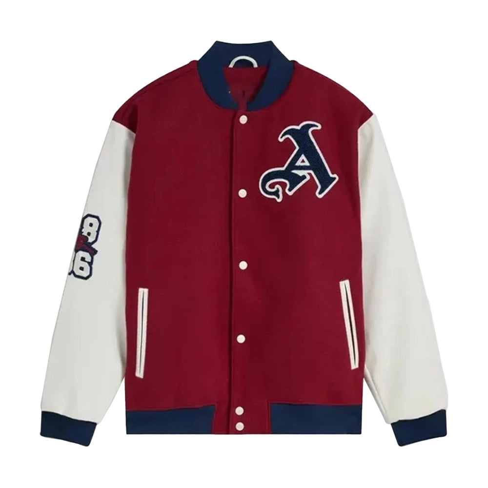 Red Arsenal Varsity Jacket