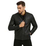 Leather-Mens-Black-Quilted-Motorcycle-Jacket