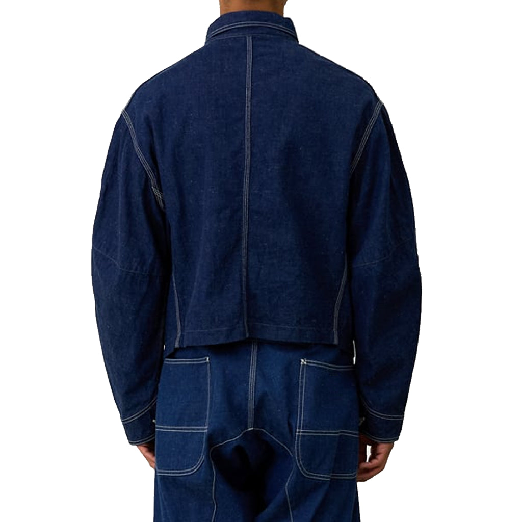 London 2026 Sebastian Stan Blue Denim Jacket