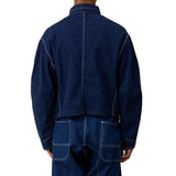 London 2026 Sebastian Stan Blue Denim Jacket