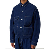 London 2026 Sebastian Stan Blue Denim Jacket