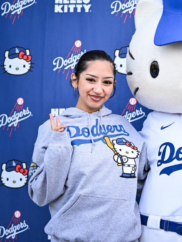 Hello Kitty Dodgers Hoodie