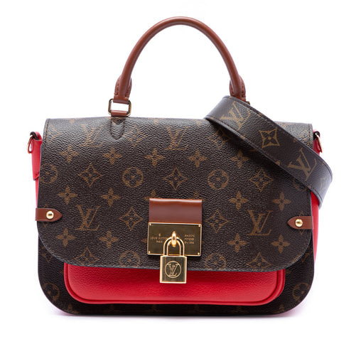 Louis Vuitton Vaugirard Handbag Monogram Canvas with Leather