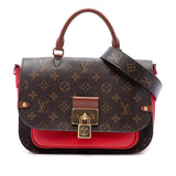 Louis Vuitton Vaugirard Handbag Monogram Canvas with Leather