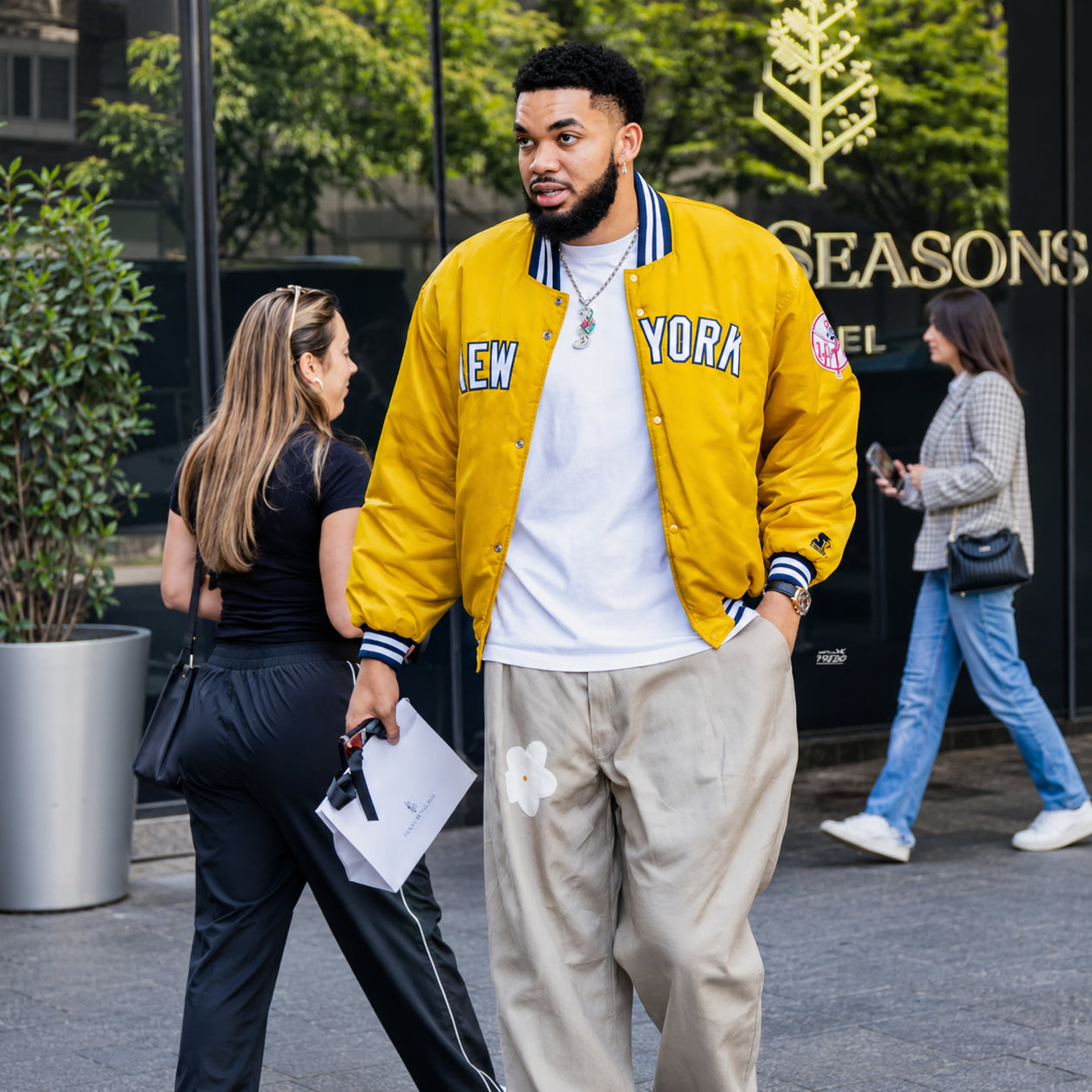 NY Knicks Karl-Anthony Towns Jacket