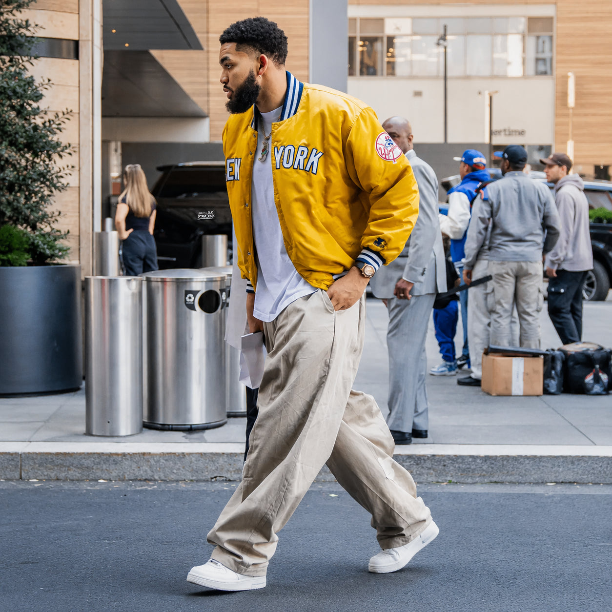 NY Knicks Karl-Anthony Towns Jacket