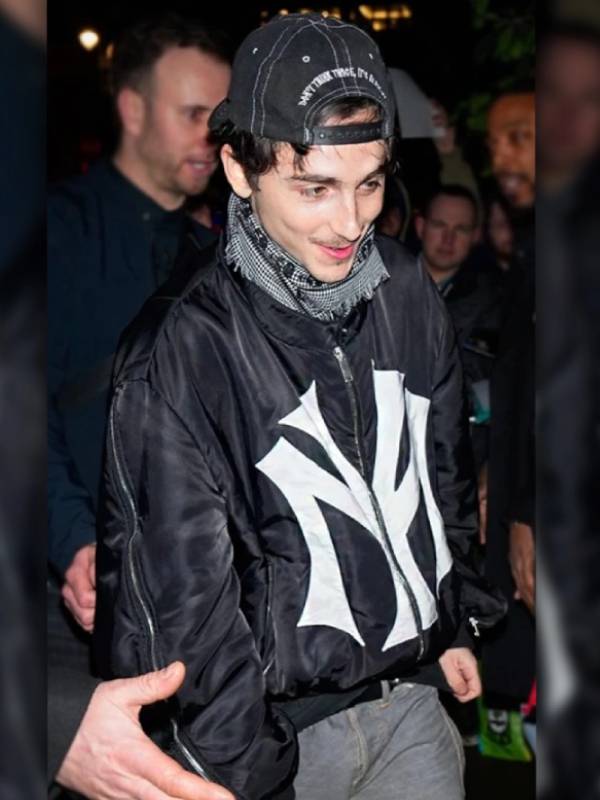 Timothee Chalamet NY My City Jacket