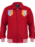 NYC 2026 BTS Kim Taehyung Red Bomber Jacket