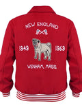 NYC 2026 BTS Kim Taehyung Red Bomber Jacket