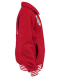 NYC 2026 BTS Kim Taehyung Red Bomber Jacket