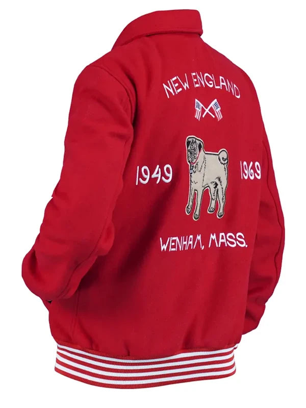 NYC 2026 BTS Kim Taehyung Red Bomber Jacket
