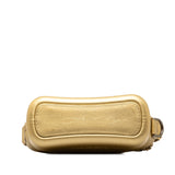 Chanel Small Metallic Lambskin Gabrielle Crossbody Gold