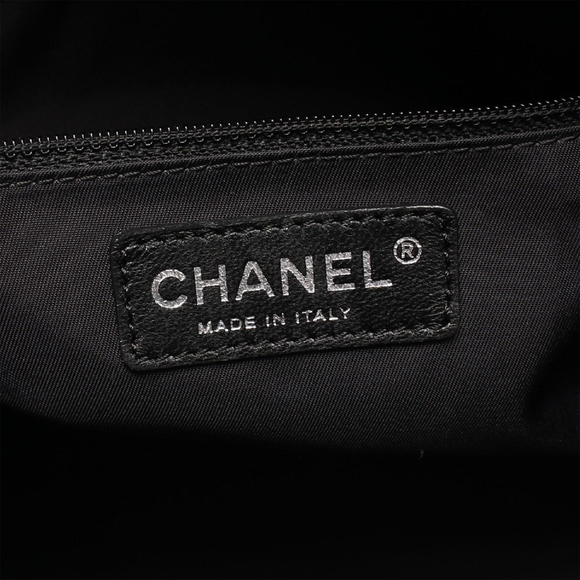 Chanel Small Paris Biarritz Tote Black