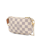 Louis Vuitton Damier Azur Mini Pochette Accessoires White