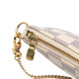 Louis Vuitton Damier Azur Mini Pochette Accessoires White