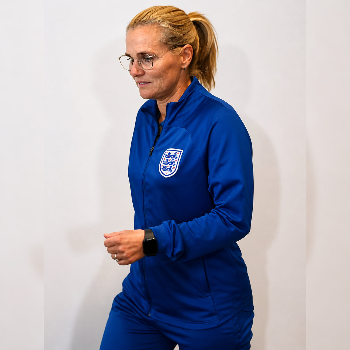 England Lionesses Blue Track Jacket