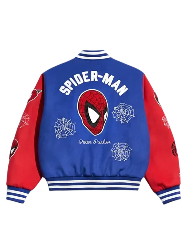 Peter Parker Spider Man Varsity Jacket