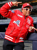 Spike Lee New York Yankees Red Bomber Jacket