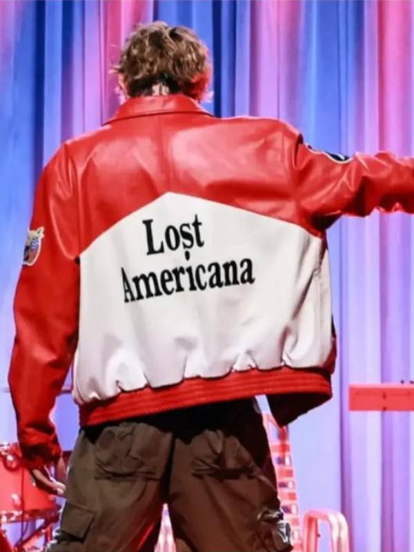 The Tonight Show MGK Lost Americana Red Jacket