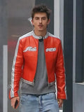 Timothee Chalamet Knicks 2026 Playoffs Avirex Leather Jacket