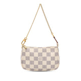 Louis Vuitton Damier Azur Mini Pochette Accessoires White