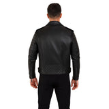 Men’s Vintage Black Biker Leather Jacket