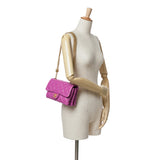 Chanel Small Quilted Lambskin Pillow Crush Flap Purple