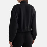 Womens-Black-Wool-Bomber-Jacket