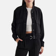 Womens-Wool-Black-Bomber-Jacket