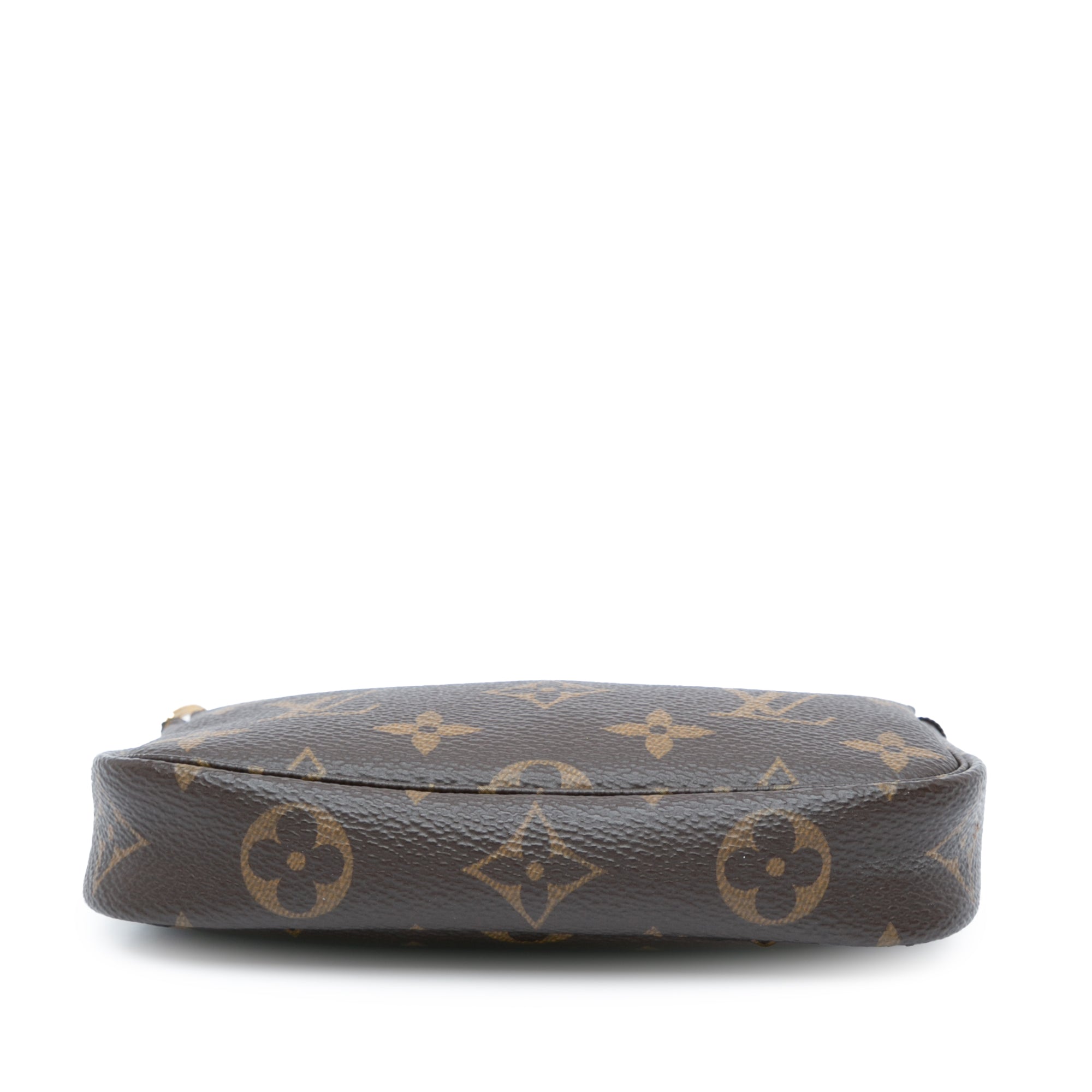 Louis Vuitton Monogram Mini Pochette Accessoires Brown