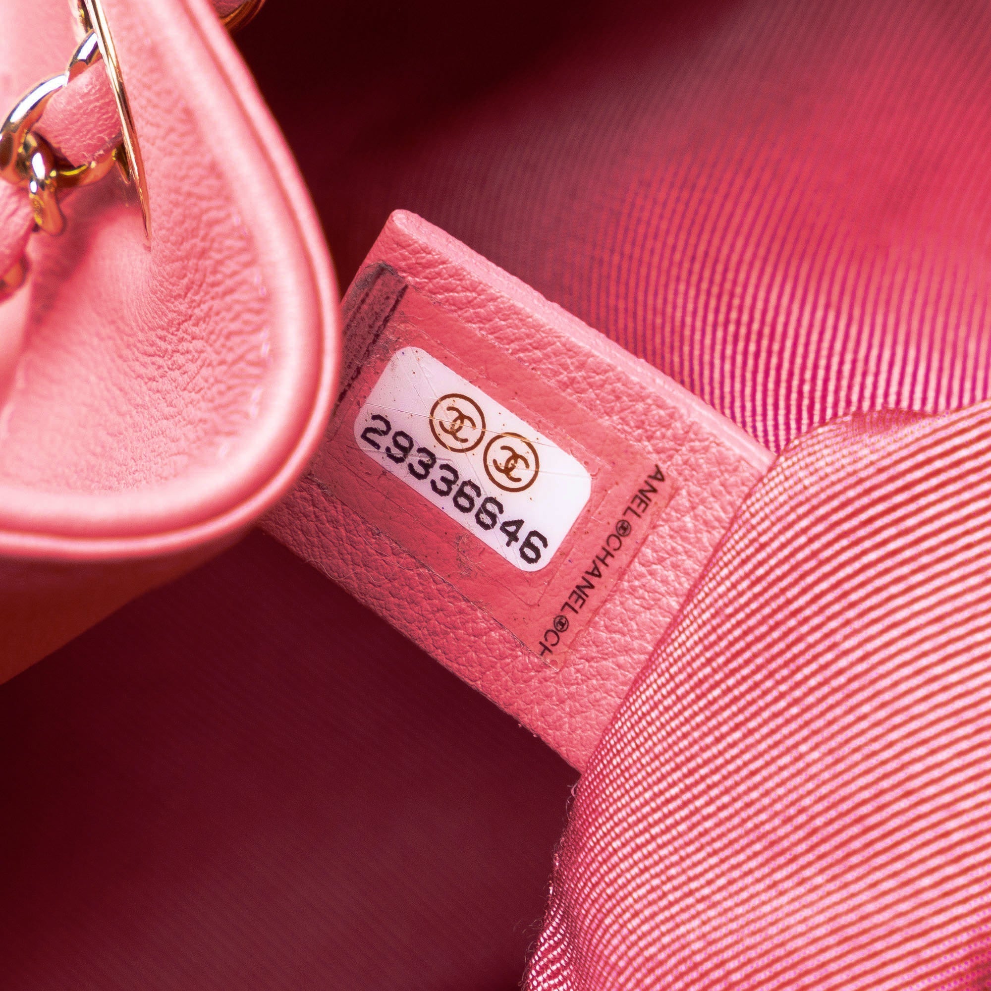 Chanel Small Quilted Calfskin Bucket Bag Pink