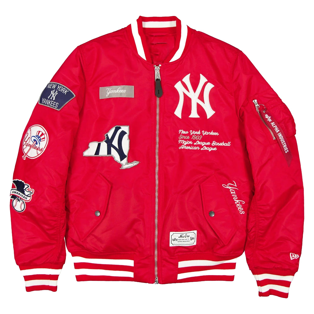 Yankees MA-1 Spike Lee Red Jacket