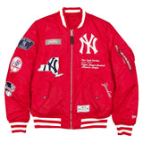 Yankees MA-1 Spike Lee Red Jacket