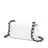 Chanel Small Quilted Caviar My Everything Flap White
