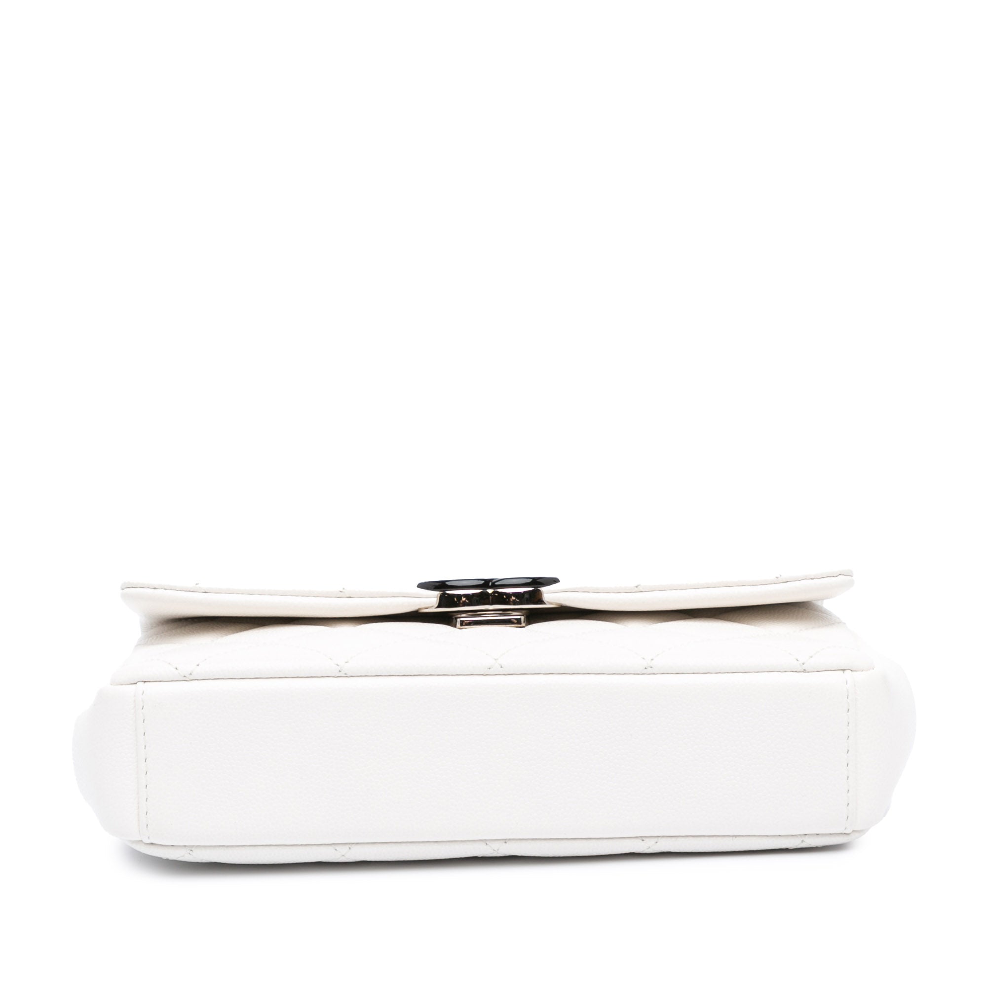 Chanel Small Quilted Caviar My Everything Flap White